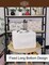 HUNRUNG Rectangle Storage Basket Cute Canvas Organizer Bin for Pet/Children Toys, Books, Clothes Perfect for Rooms/Playroom/Shelves (Panada)